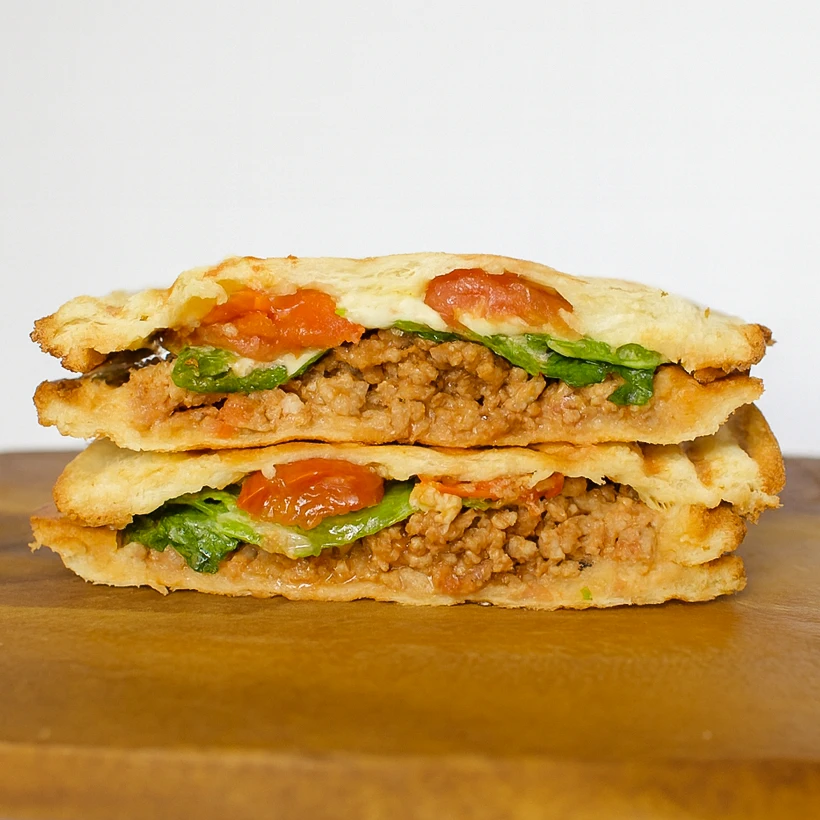 タコスのホットサンド